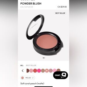 MAC Cosmetics Melba Matte Powder Blush